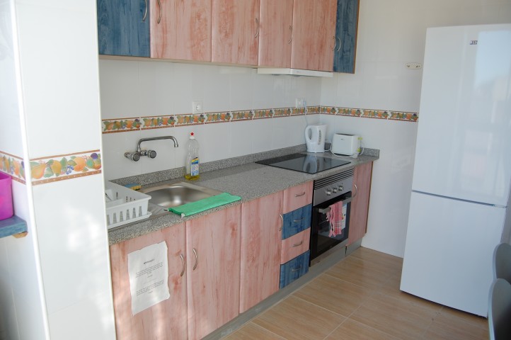 Kitchen in Proyecto Español accomodation